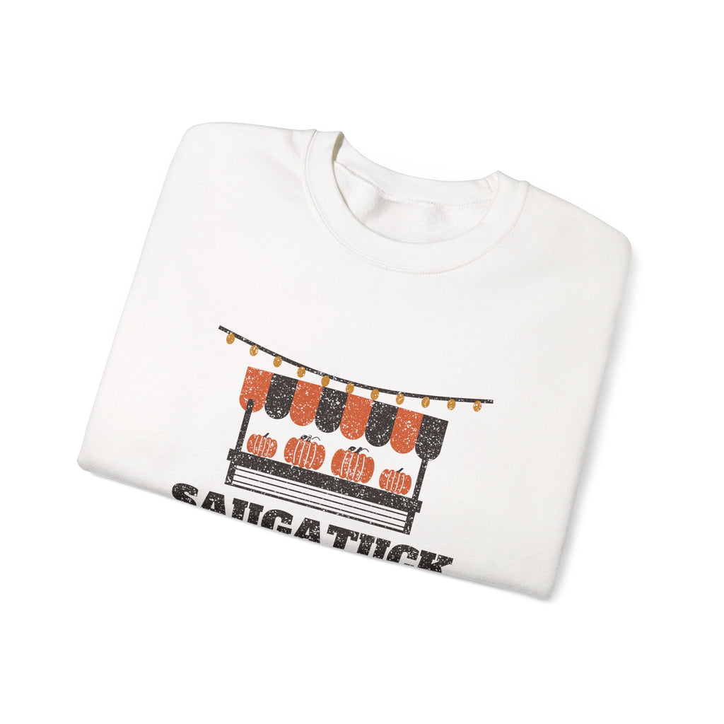 Saugatuck Michigan Fall Festival Farm Stand Crewneck Sweatshirt