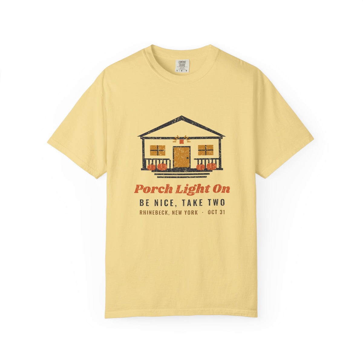 Porch Light On Rhinebeck New York Trick or Treat T-Shirt