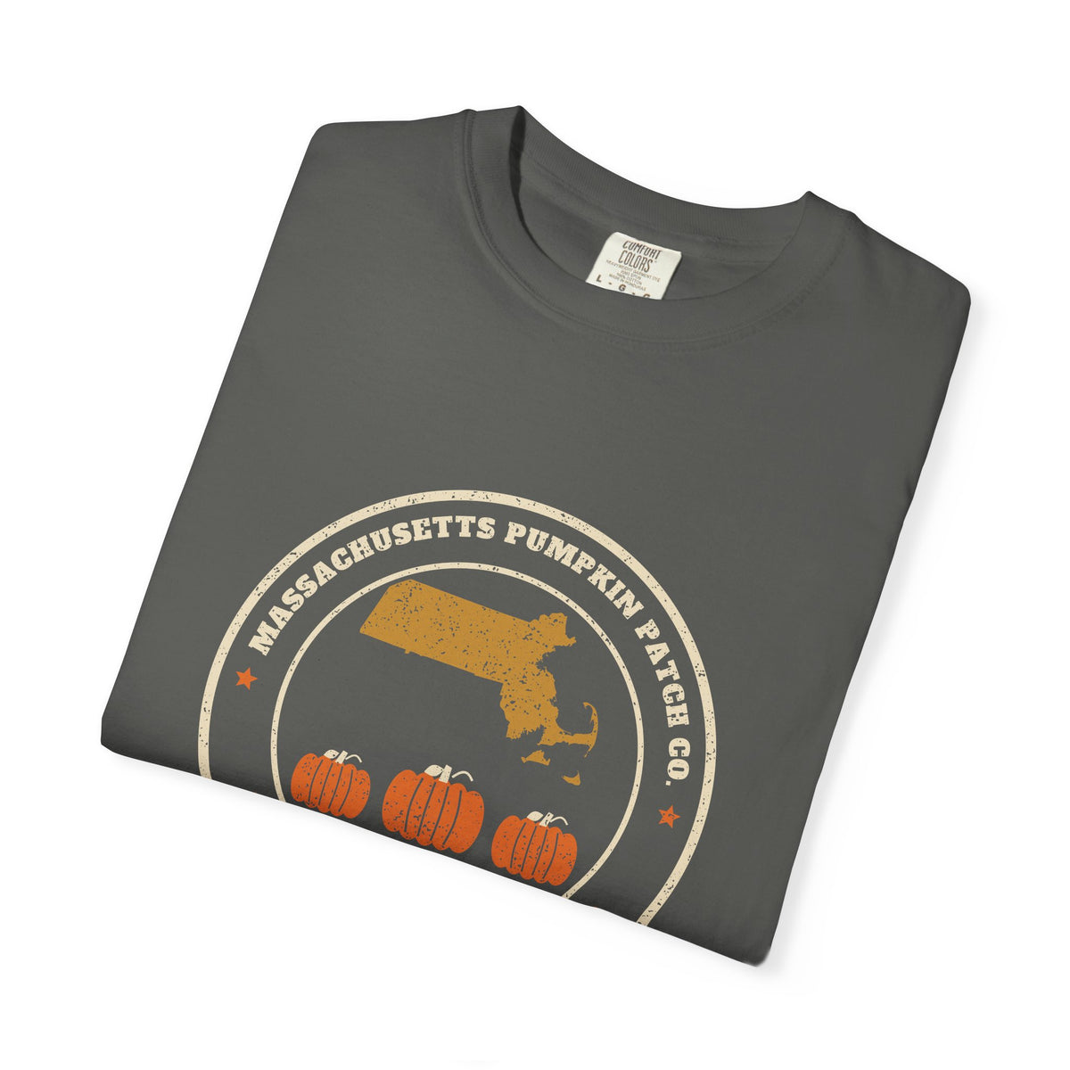 Massachusetts Pumpkin Patch Co. Badge T-Shirt