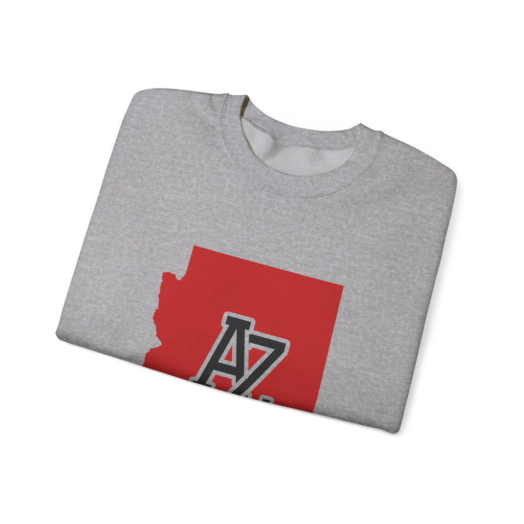 Arizona Varsity Monogram Map Crewneck Sweatshirt