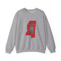 Mississippi Varsity Monogram Map Crewneck Sweatshirt