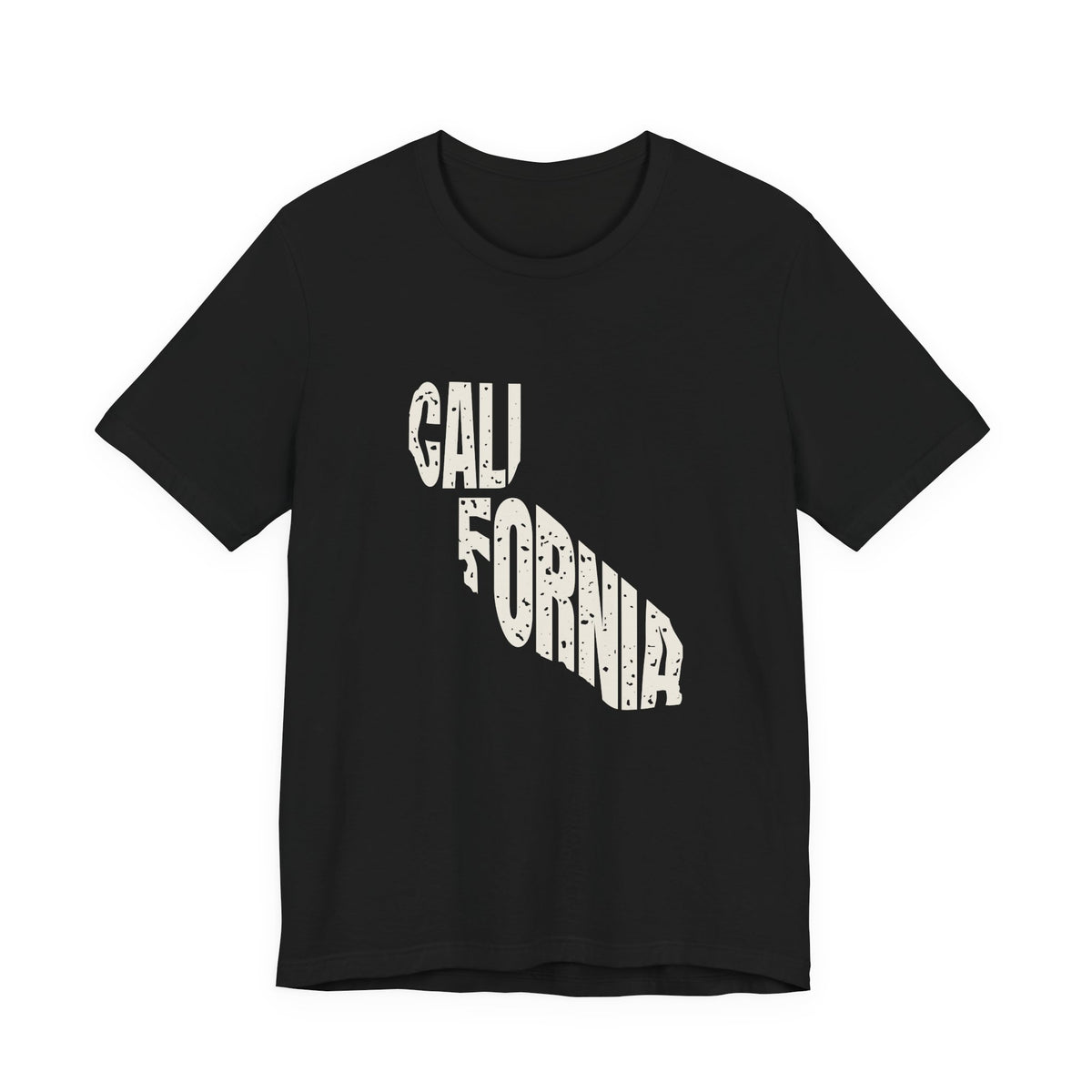 California Vintage Letters Map T-Shirt