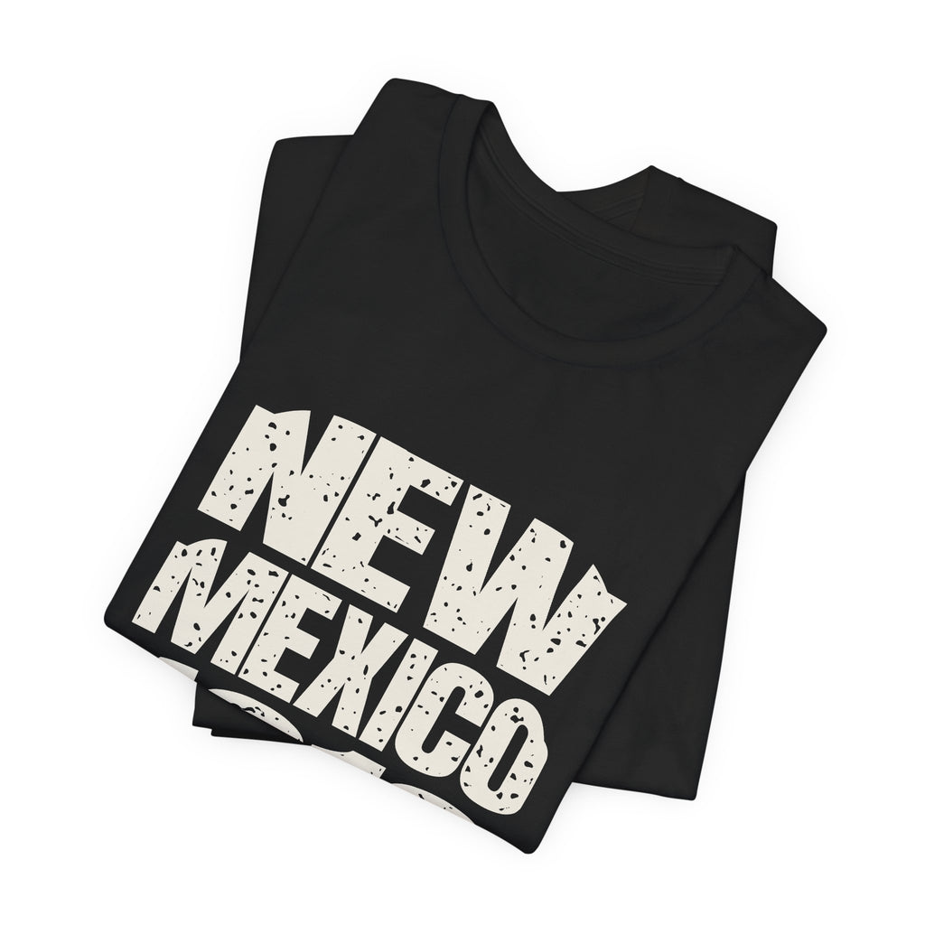 New Mexico Vintage Letters Map T-Shirt