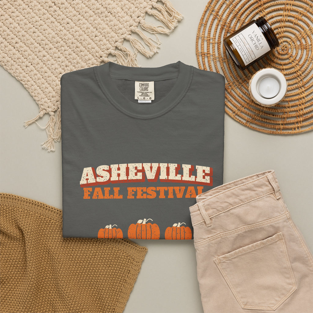 Asheville North Carolina Fall Festival Hay Wagon T-Shirt