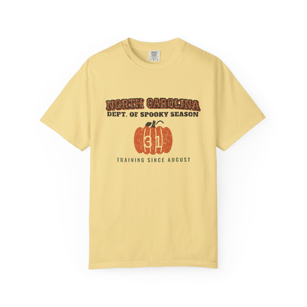 North Carolina Dept. of Spooky Season Varsity T-Shirt