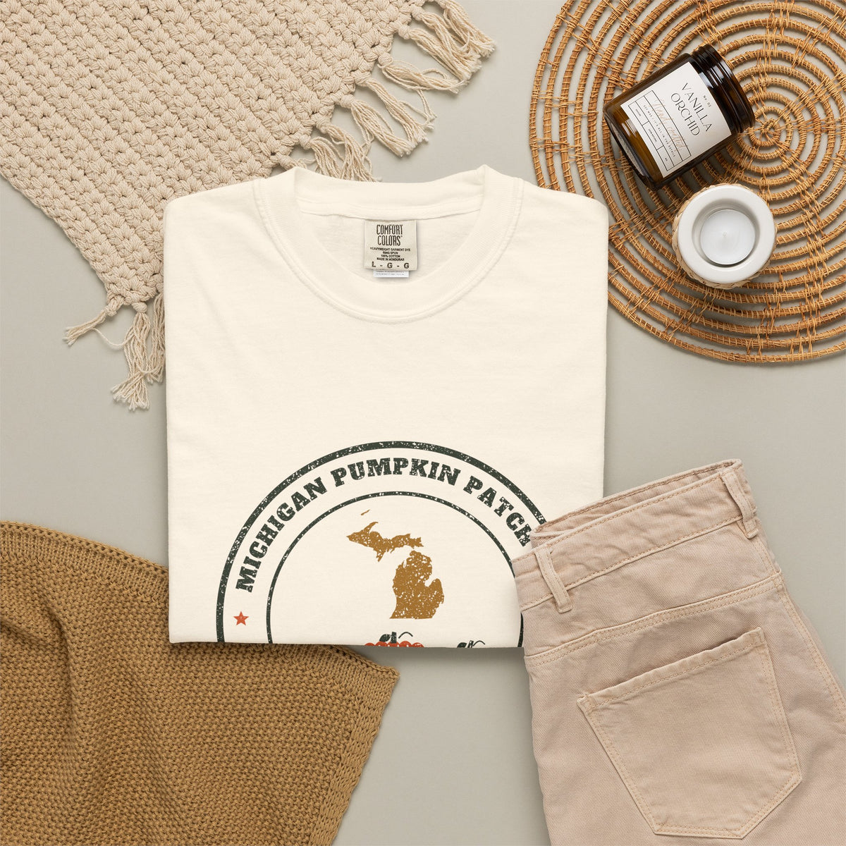 Michigan Pumpkin Patch Co. Badge T-Shirt