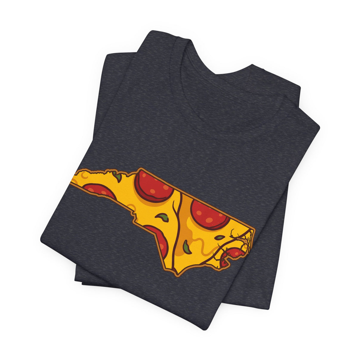 North Carolina Pizza Map T-Shirt
