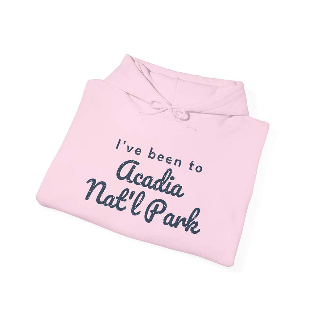 I've Been to Acadia Nat'l Park Vintage Travel Hoodie