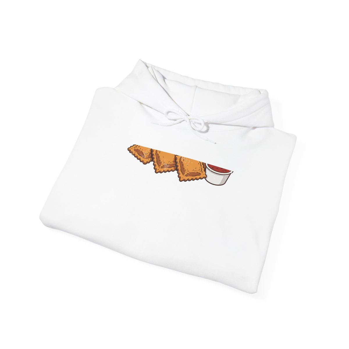 St Louis Toasted Ravioli Retro Food Illustration Hoodie