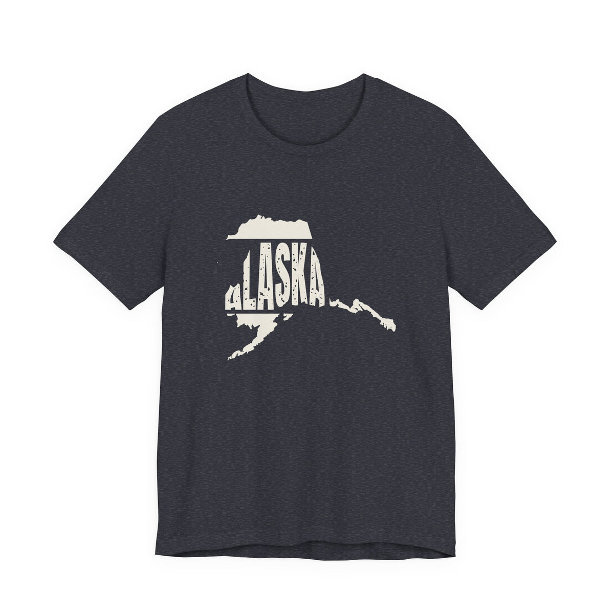 Alaska Vintage Letters Map T-Shirt