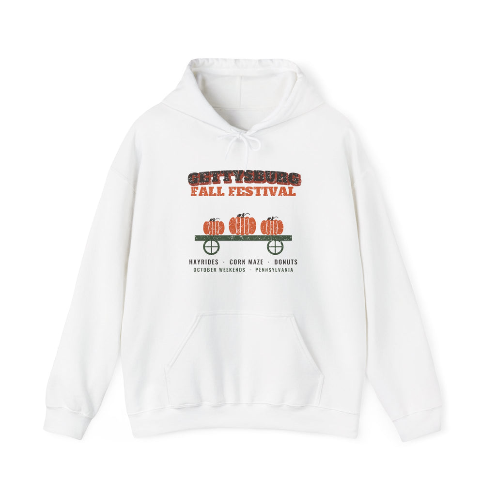 Gettysburg Pennsylvania Fall Festival Hay Wagon Hoodie