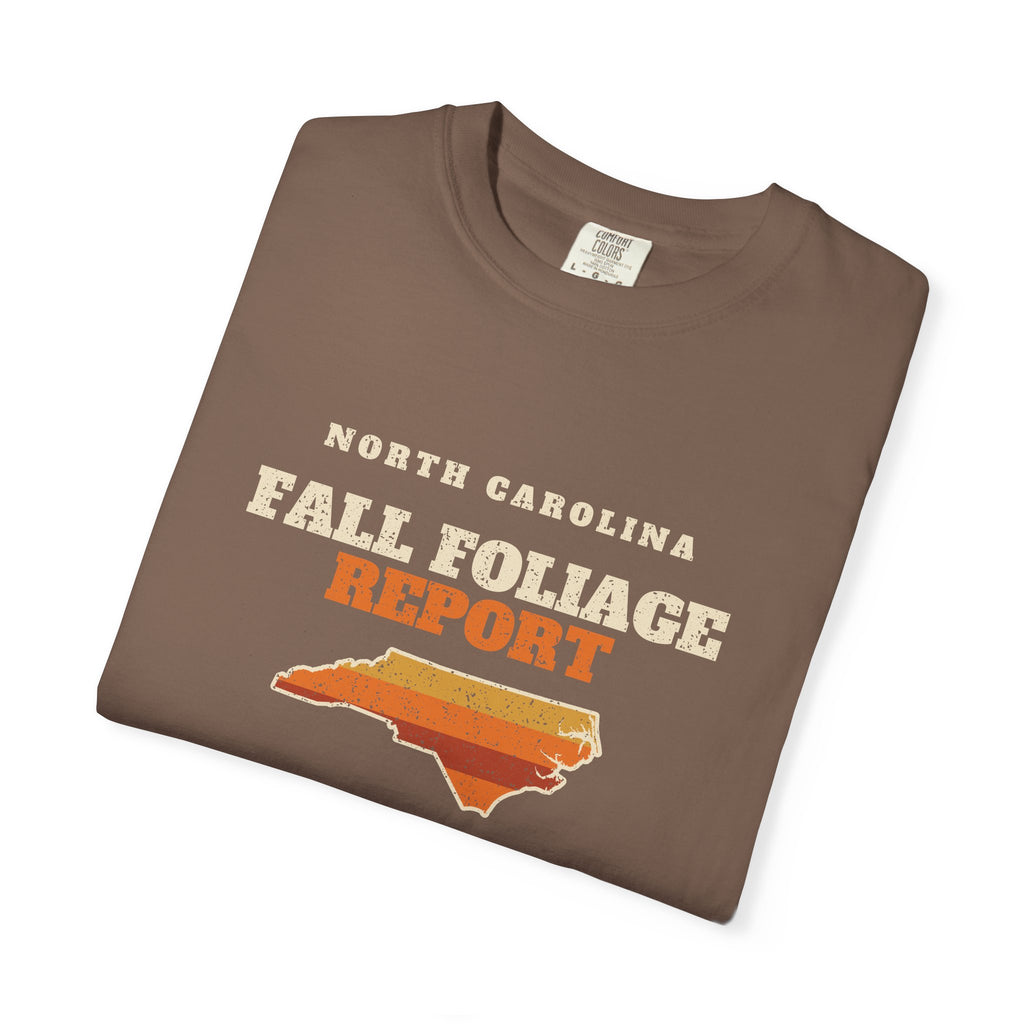North Carolina Fall Foliage Report Map T-Shirt