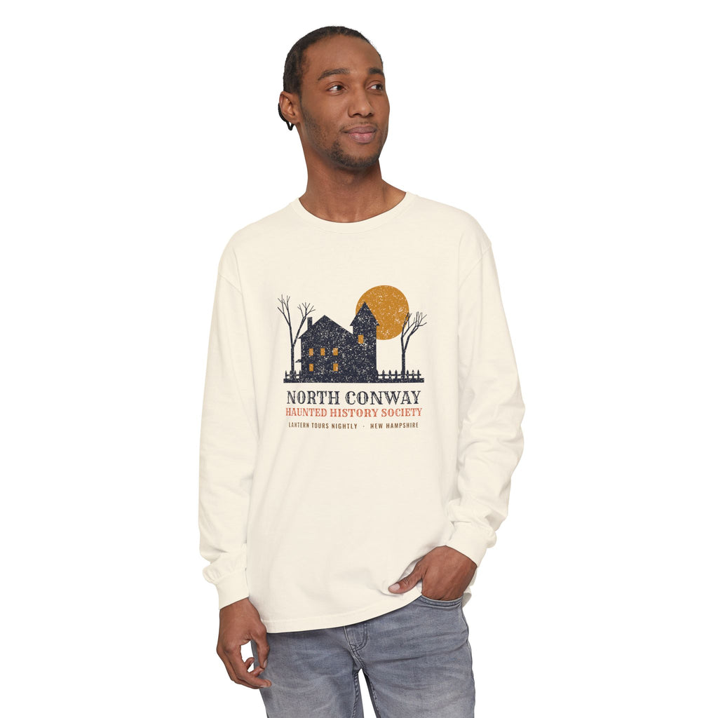 North Conway New Hampshire Haunted History Society Long Sleeve Tee