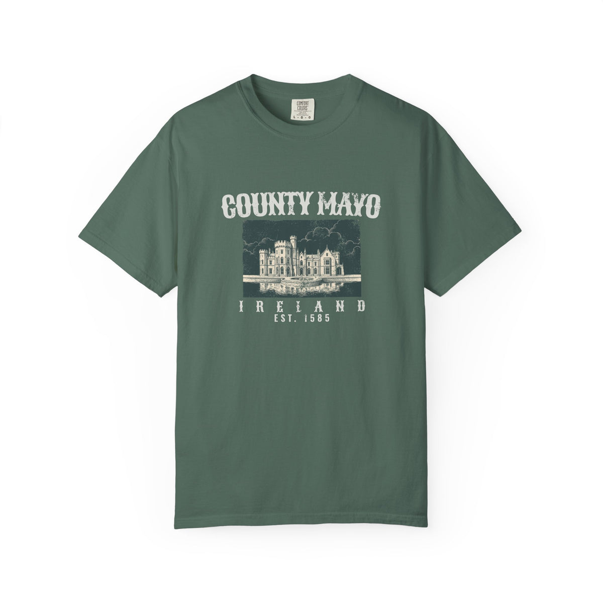 County Mayo Ireland Est 1585 Lakeside Castle T-Shirt