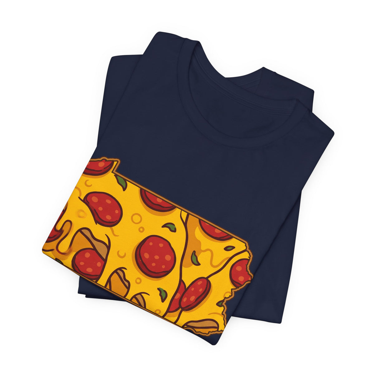 Pennsylvania Pizza Map T-Shirt
