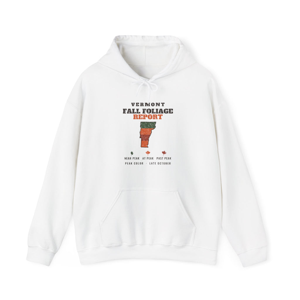 Vermont Fall Foliage Report Map Hoodie