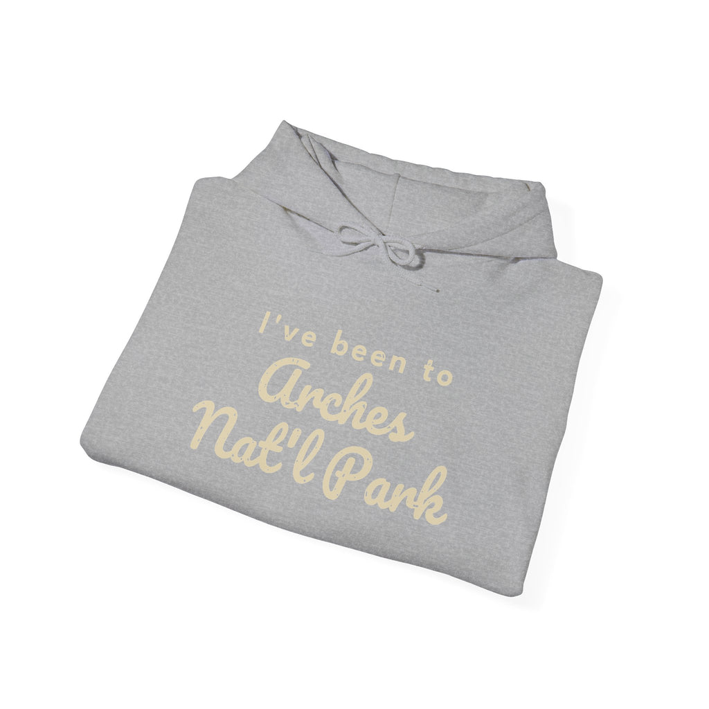 I've Been to Arches Nat'l Park Vintage Travel Hoodie