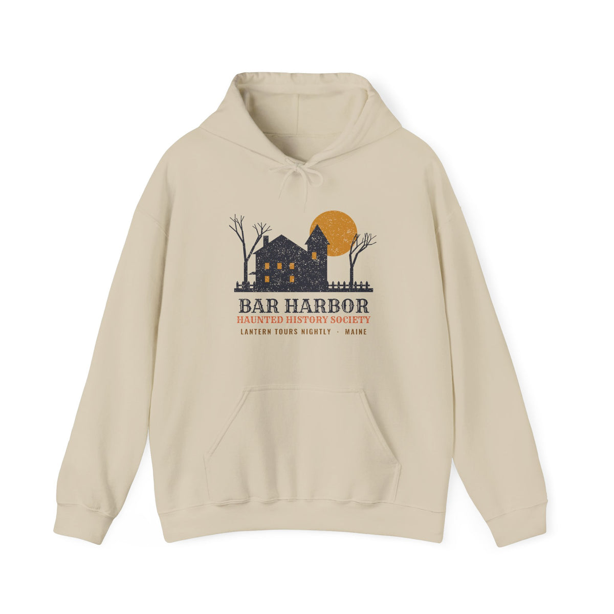 Bar Harbor Maine Haunted History Society Hoodie