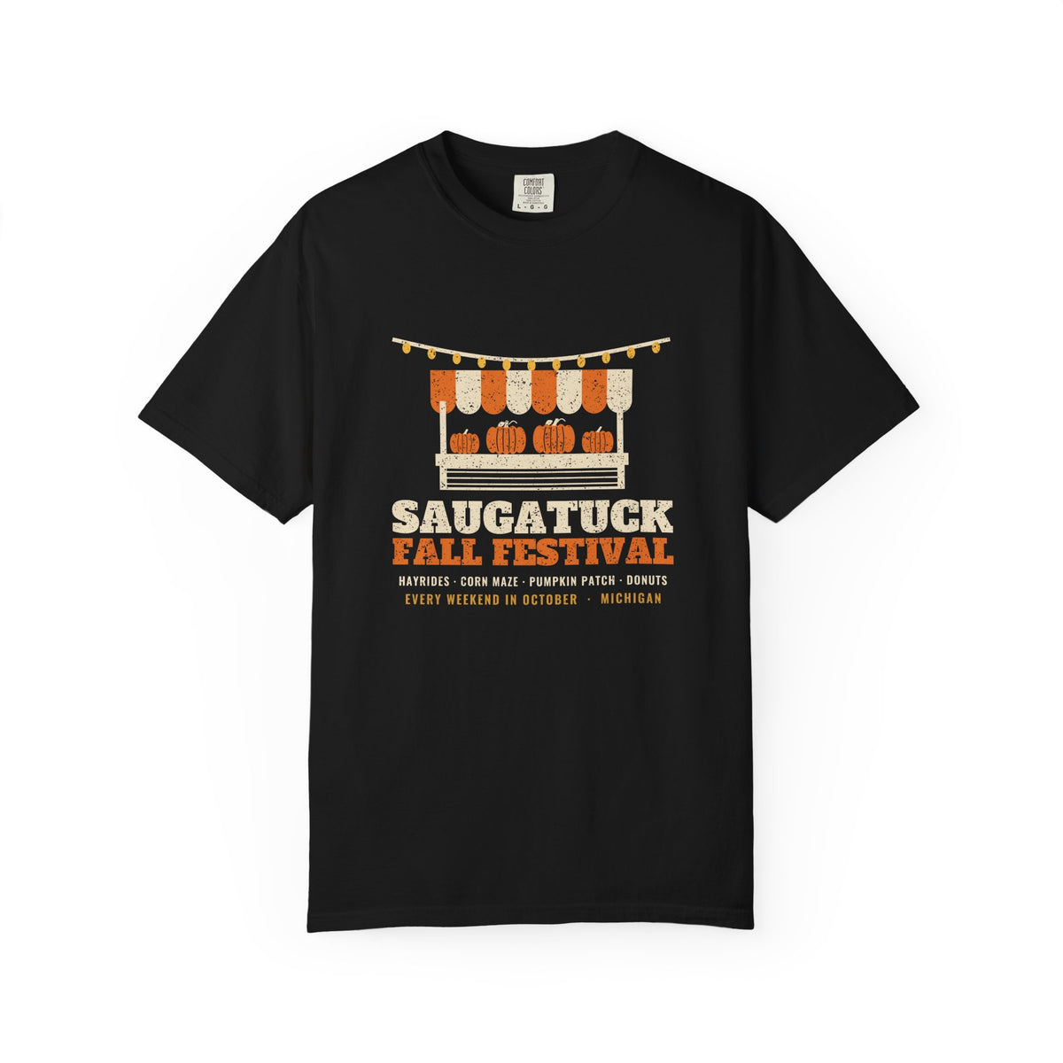 Saugatuck Michigan Fall Festival Farm Stand T-Shirt