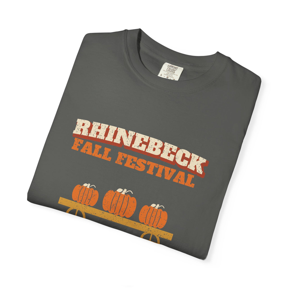 Rhinebeck New York Fall Festival Hay Wagon T-Shirt