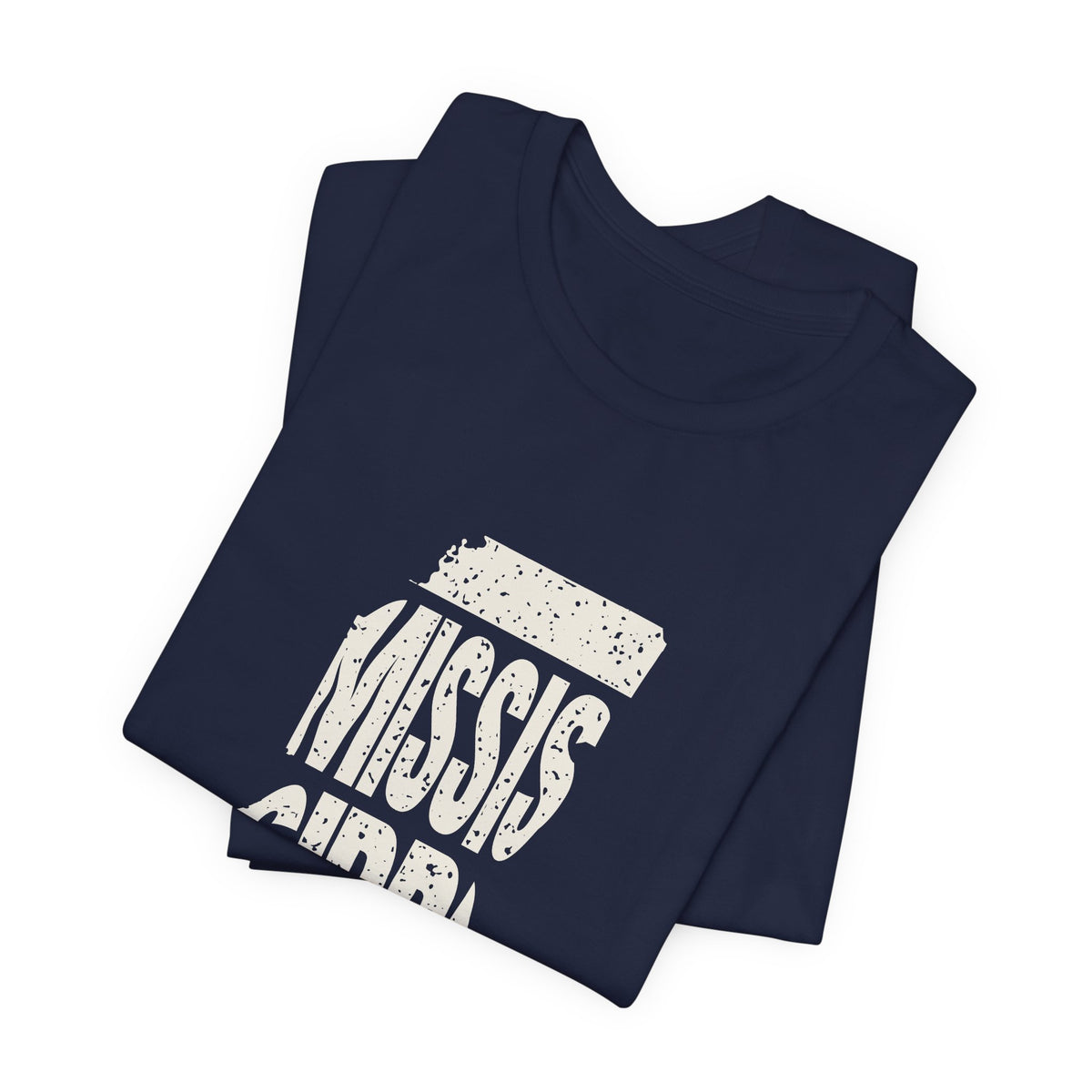 Mississippi Vintage Letters Map T-Shirt