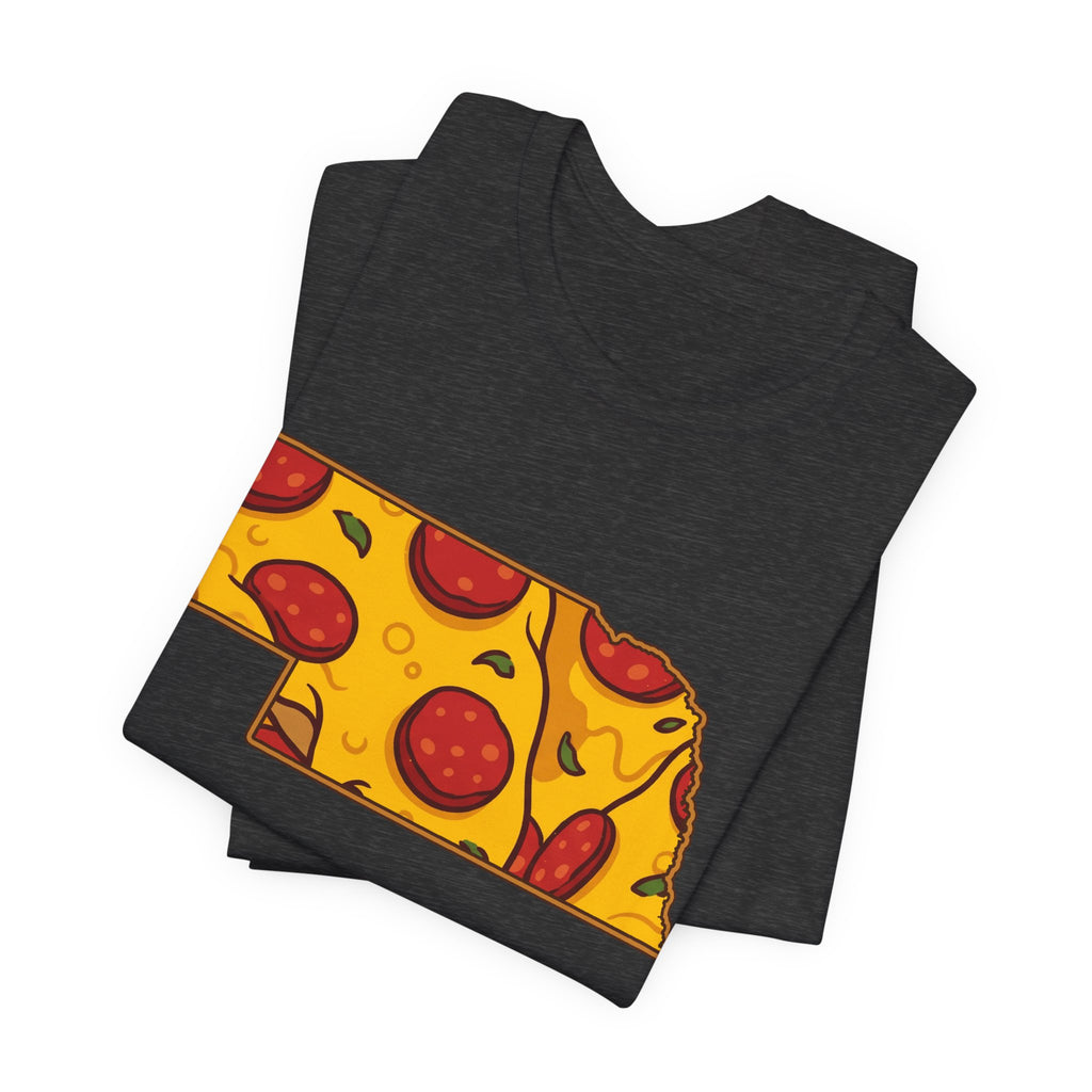 Nebraska Pizza Map T-Shirt