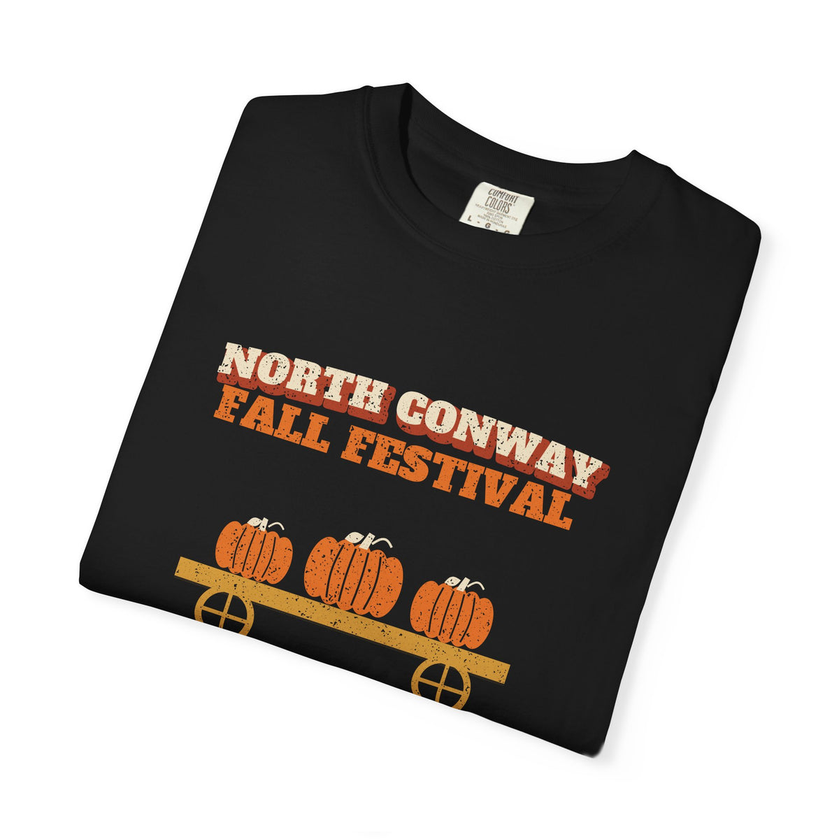 North Conway New Hampshire Fall Festival Hay Wagon T-Shirt