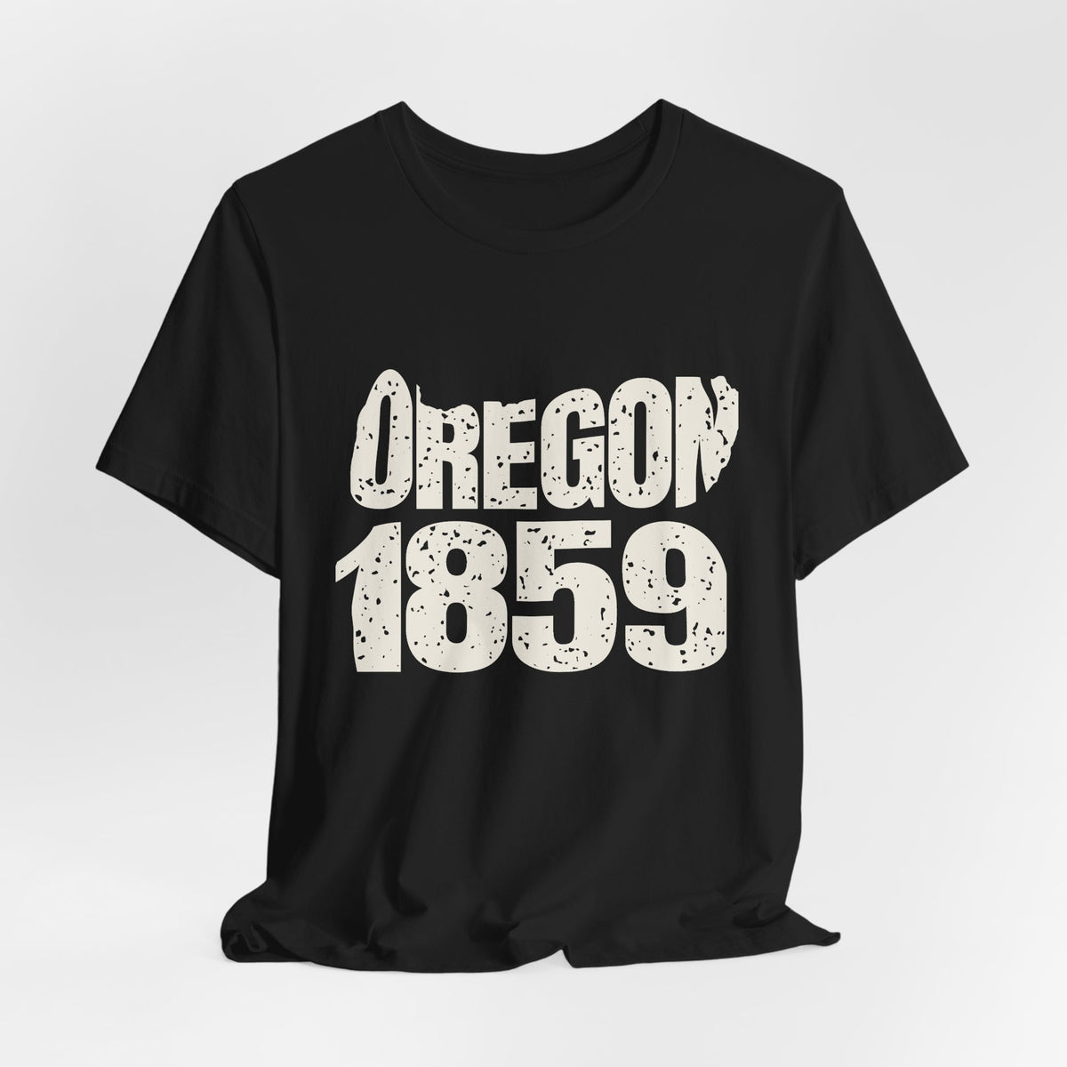 Oregon Vintage Letters Map T-Shirt
