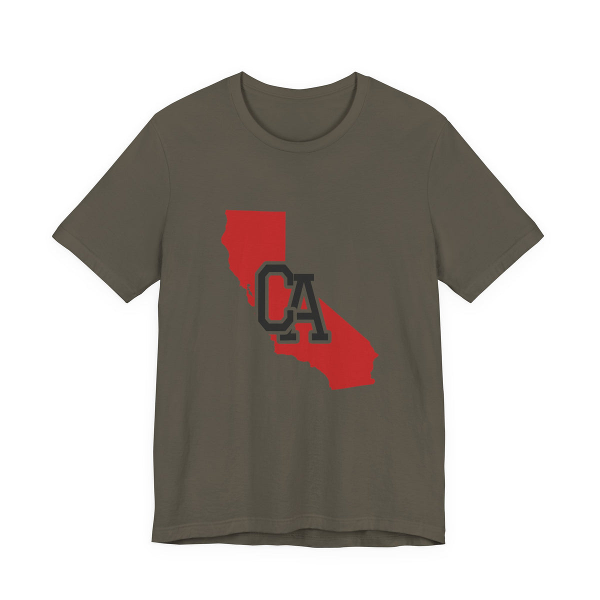 California Varsity Monogram Map T-Shirt