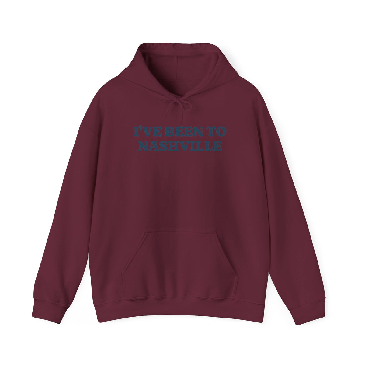 I've Been to Nashville Vintage Travel Souvenir Hoodie