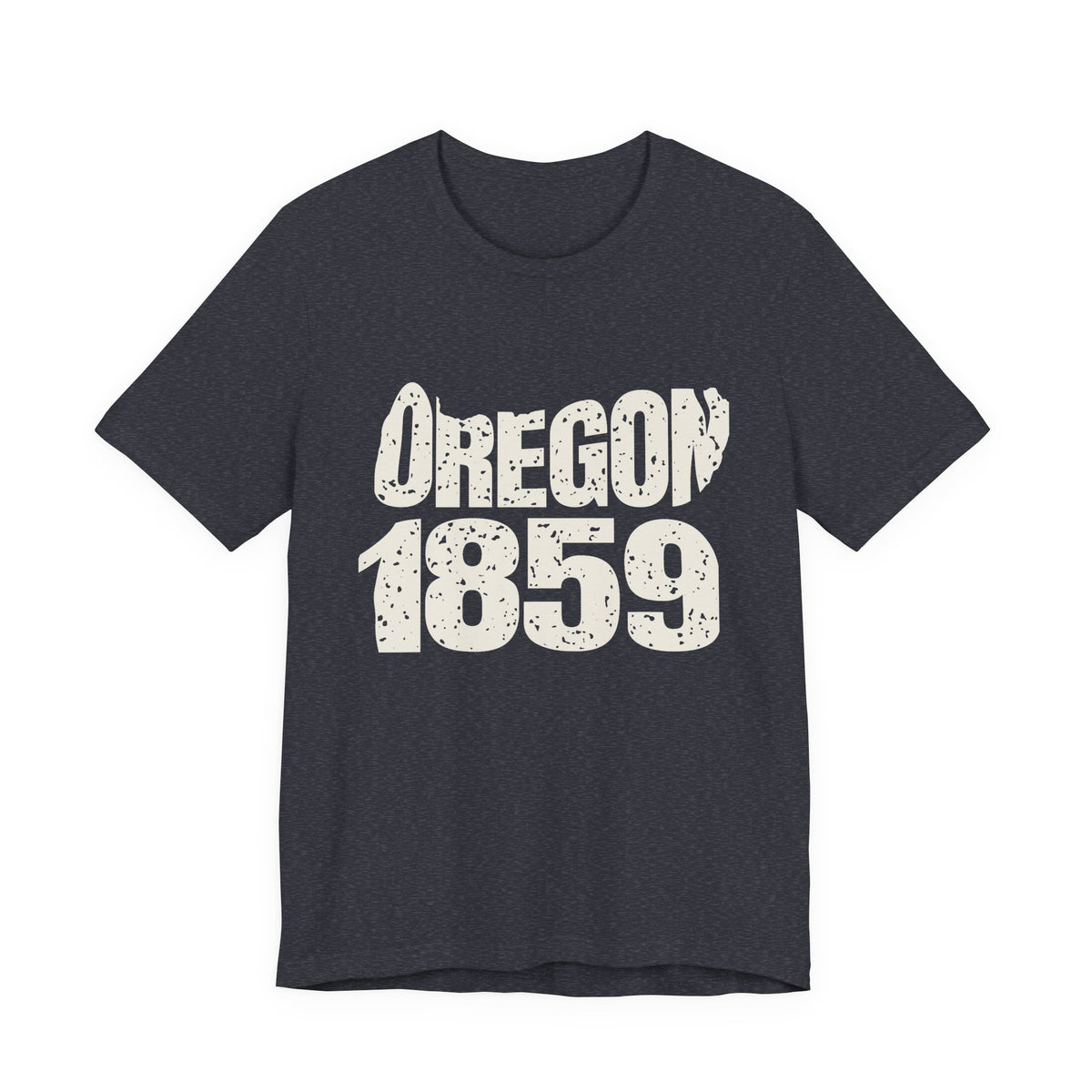 Oregon Vintage Letters Map T-Shirt