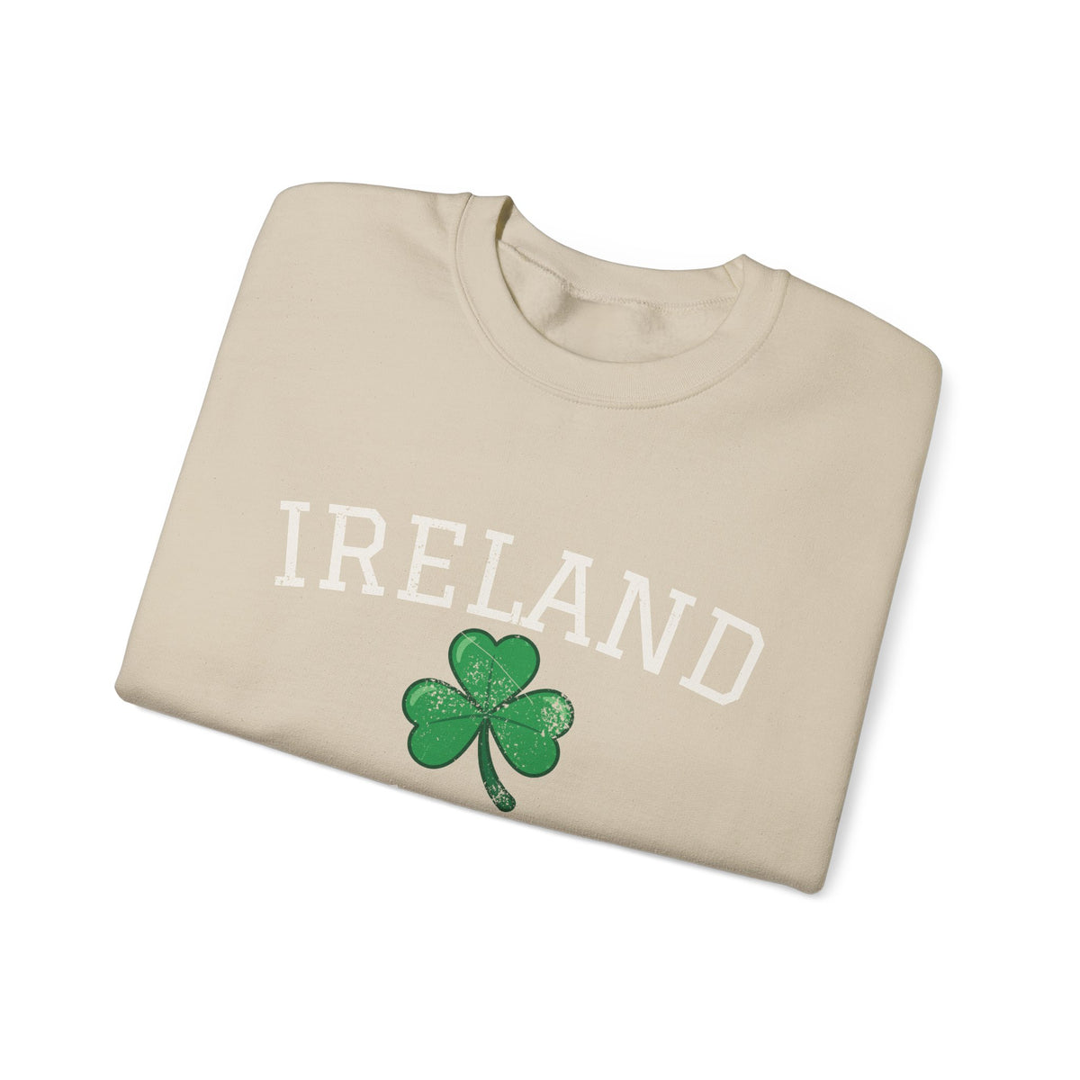 Ireland Éire Three Leaf Shamrock Crewneck Sweatshirt