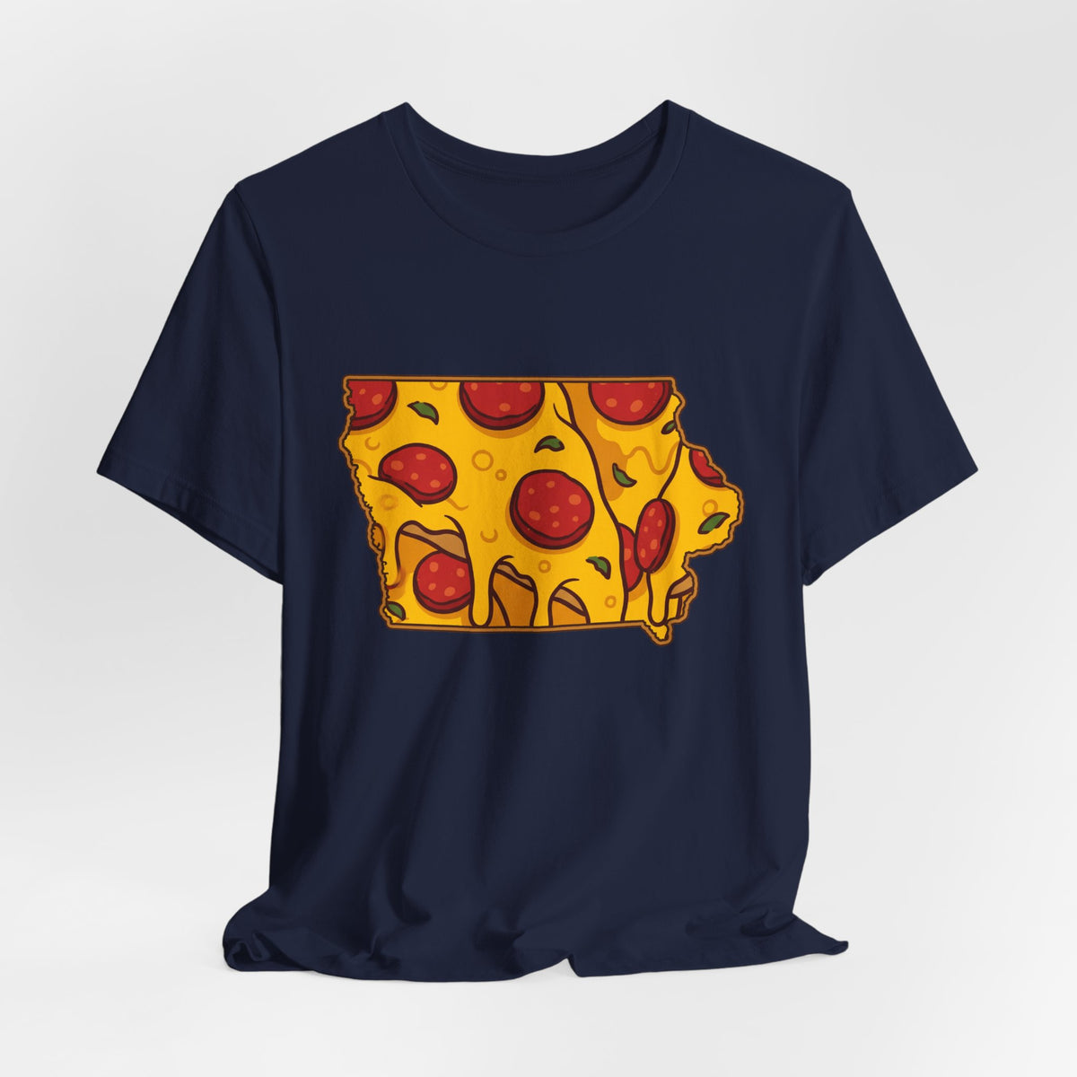 Iowa Pizza Map T-Shirt