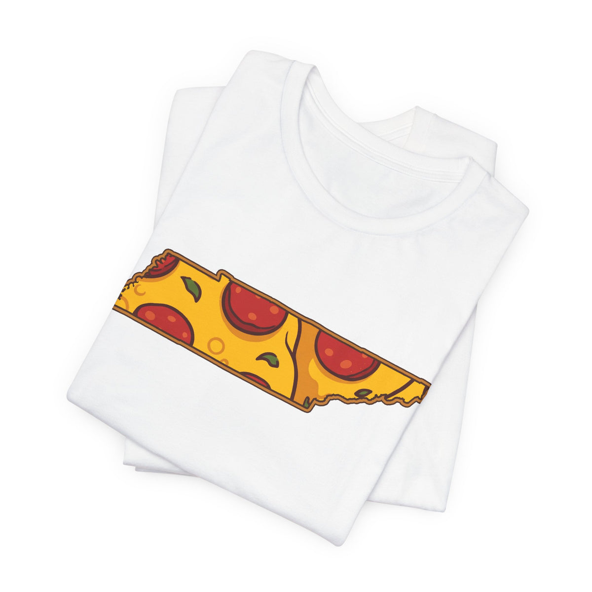 Tennessee Pizza Map T-Shirt