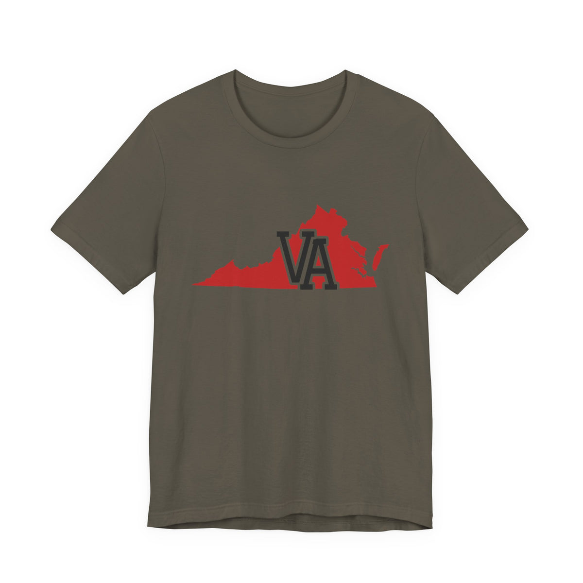 Virginia Varsity Monogram Map T-Shirt