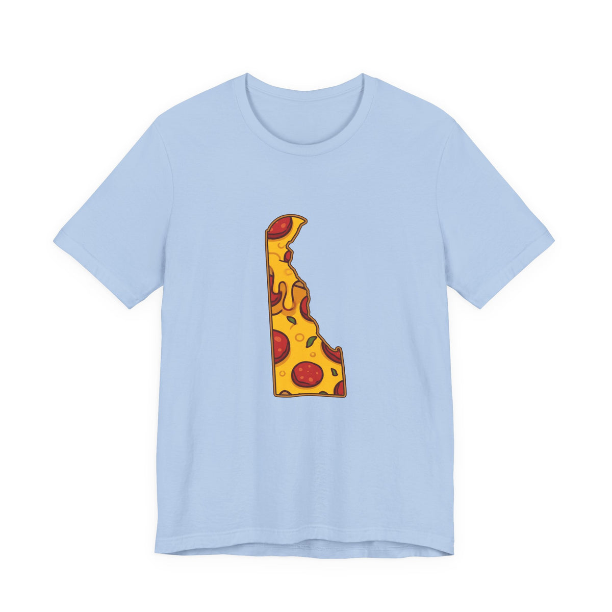 Delaware Pizza Map T-Shirt