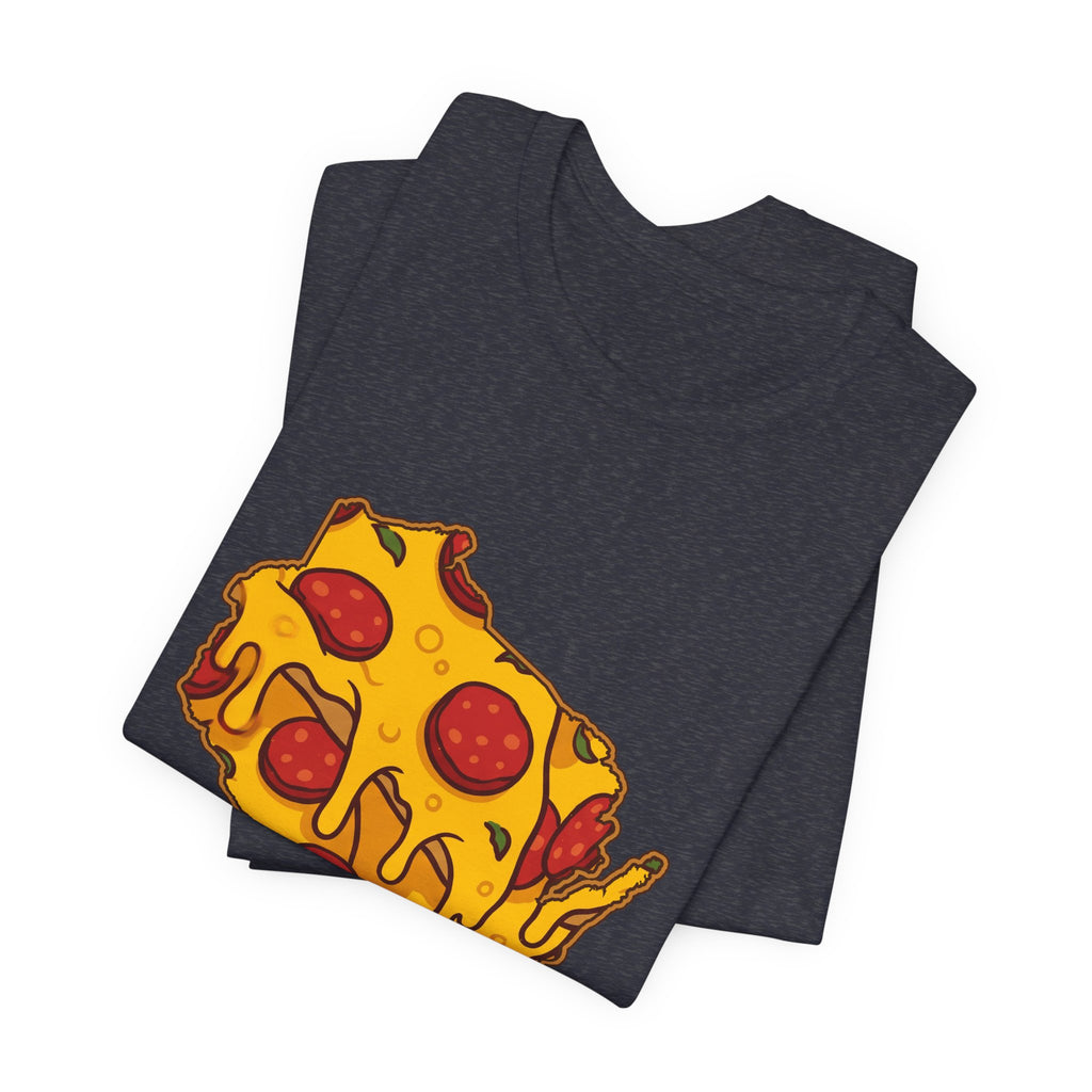 Wisconsin Pizza Map T-Shirt
