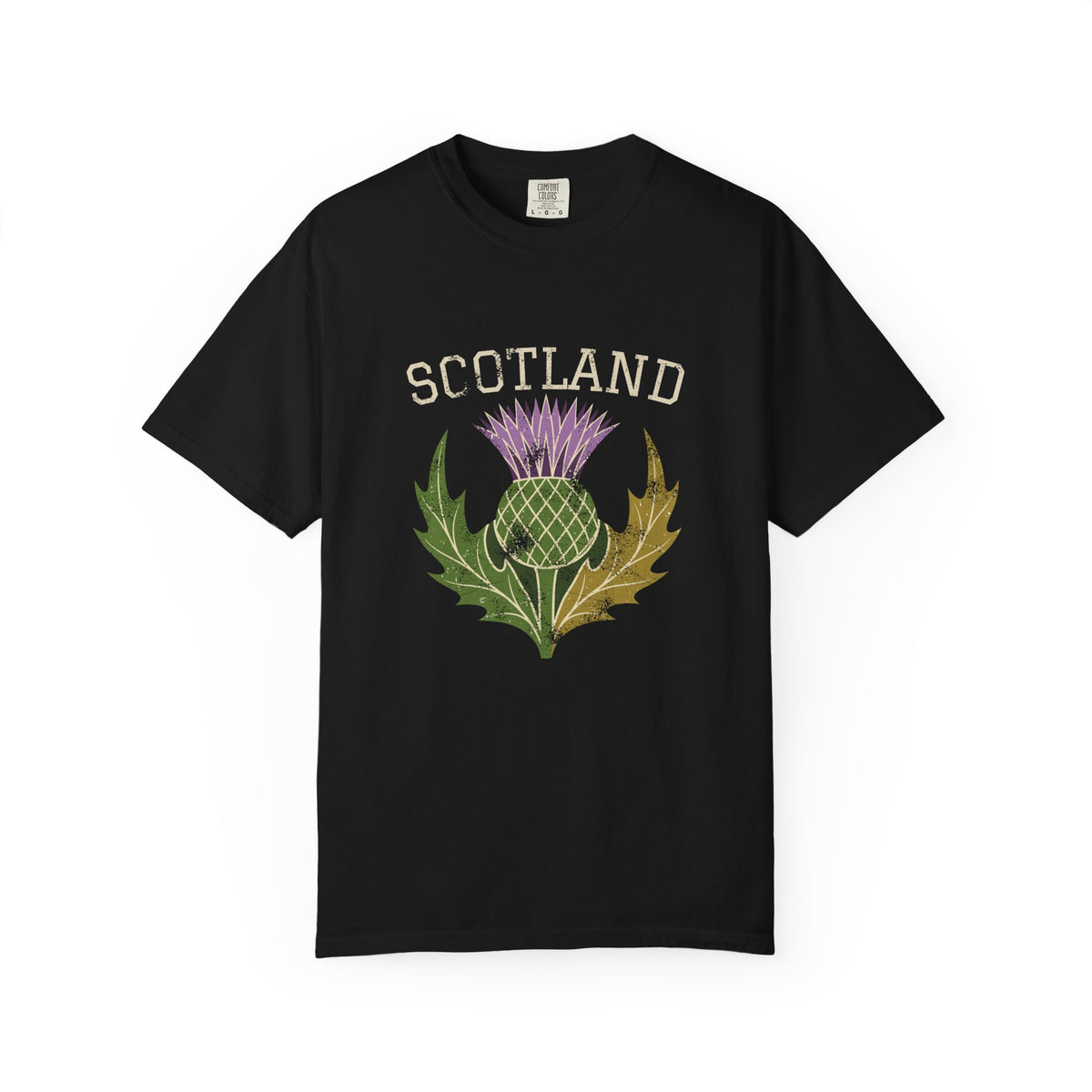 Scotland Thistle Vintage Emblem T-Shirt