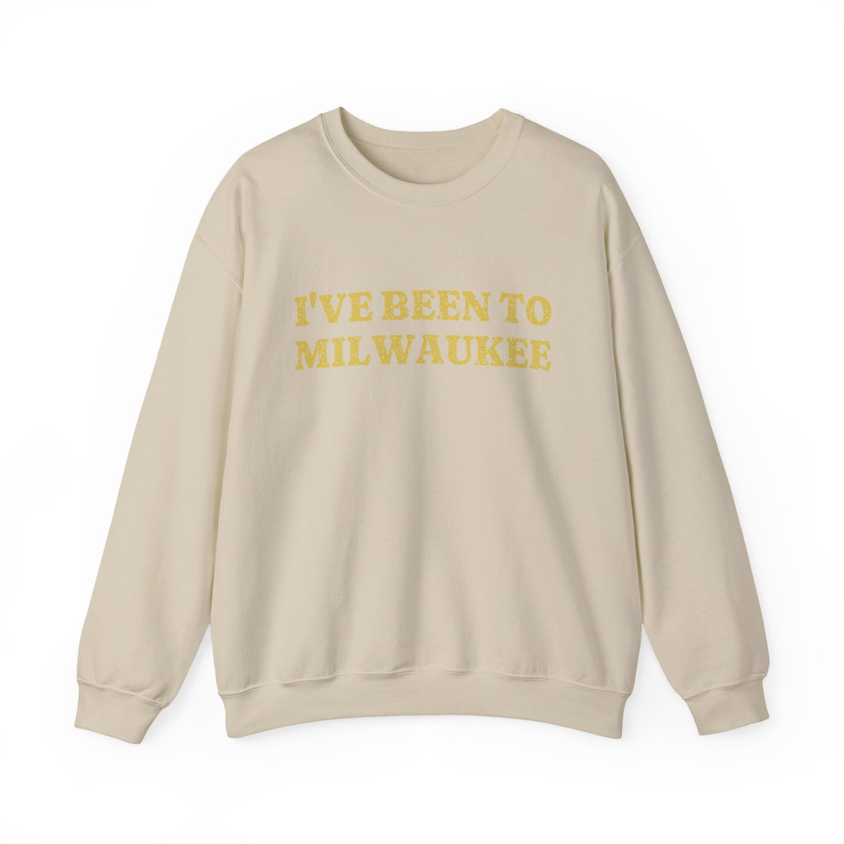 I've Been to Milwaukee Vintage Travel Souvenir Crewneck Sweatshirt