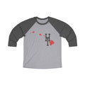 Hawaii Varsity Monogram Map Raglan 3/4 Sleeve Tee