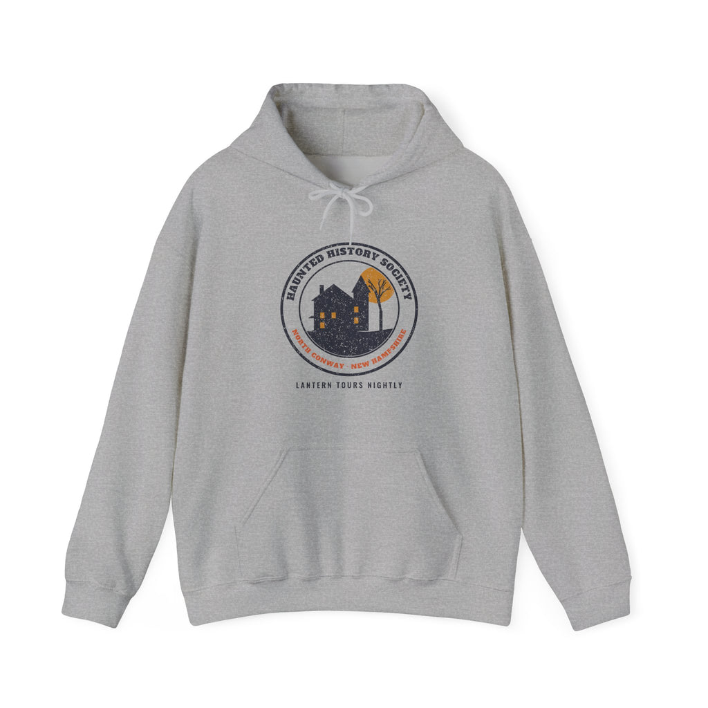 North Conway New Hampshire Haunted History Society Seal Hoodie