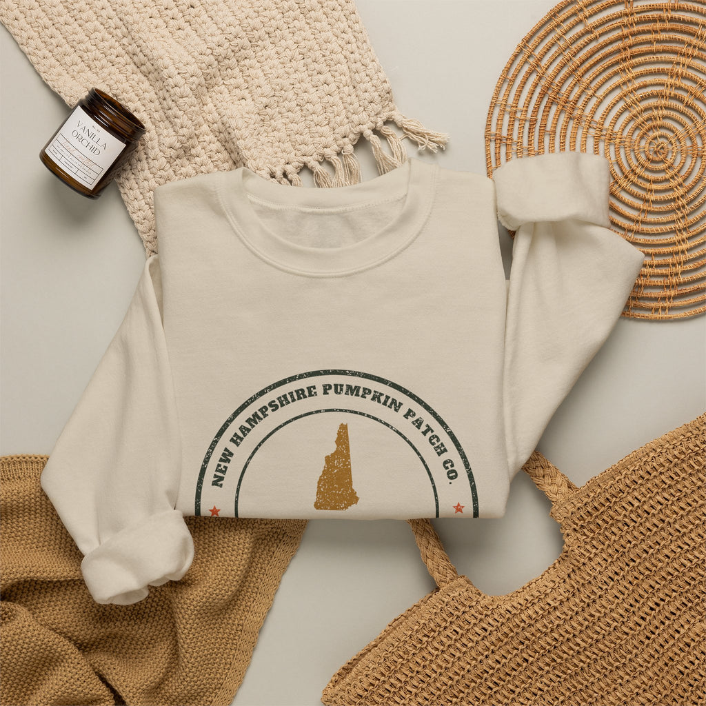 New Hampshire Pumpkin Patch Co. Badge Crewneck Sweatshirt