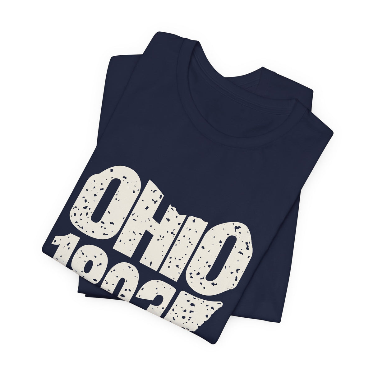 Ohio Vintage Letters Map T-Shirt
