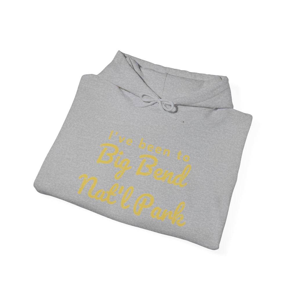 I've Been to Big Bend Nat'l Park Vintage Travel Hoodie