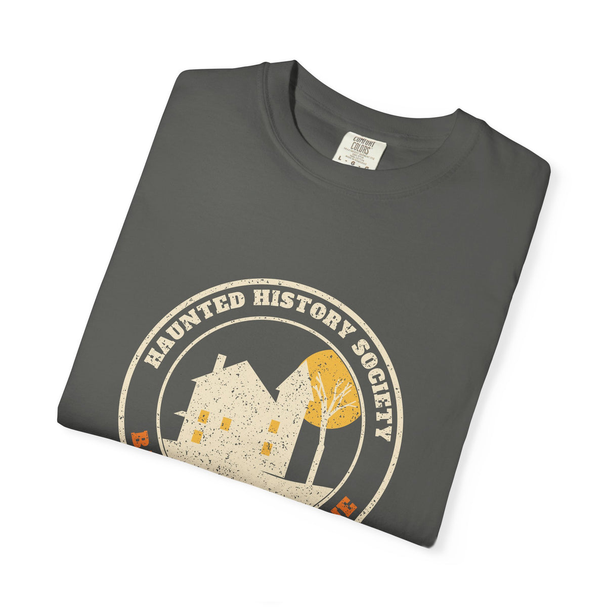 Bar Harbor Maine Haunted History Society Seal T-Shirt