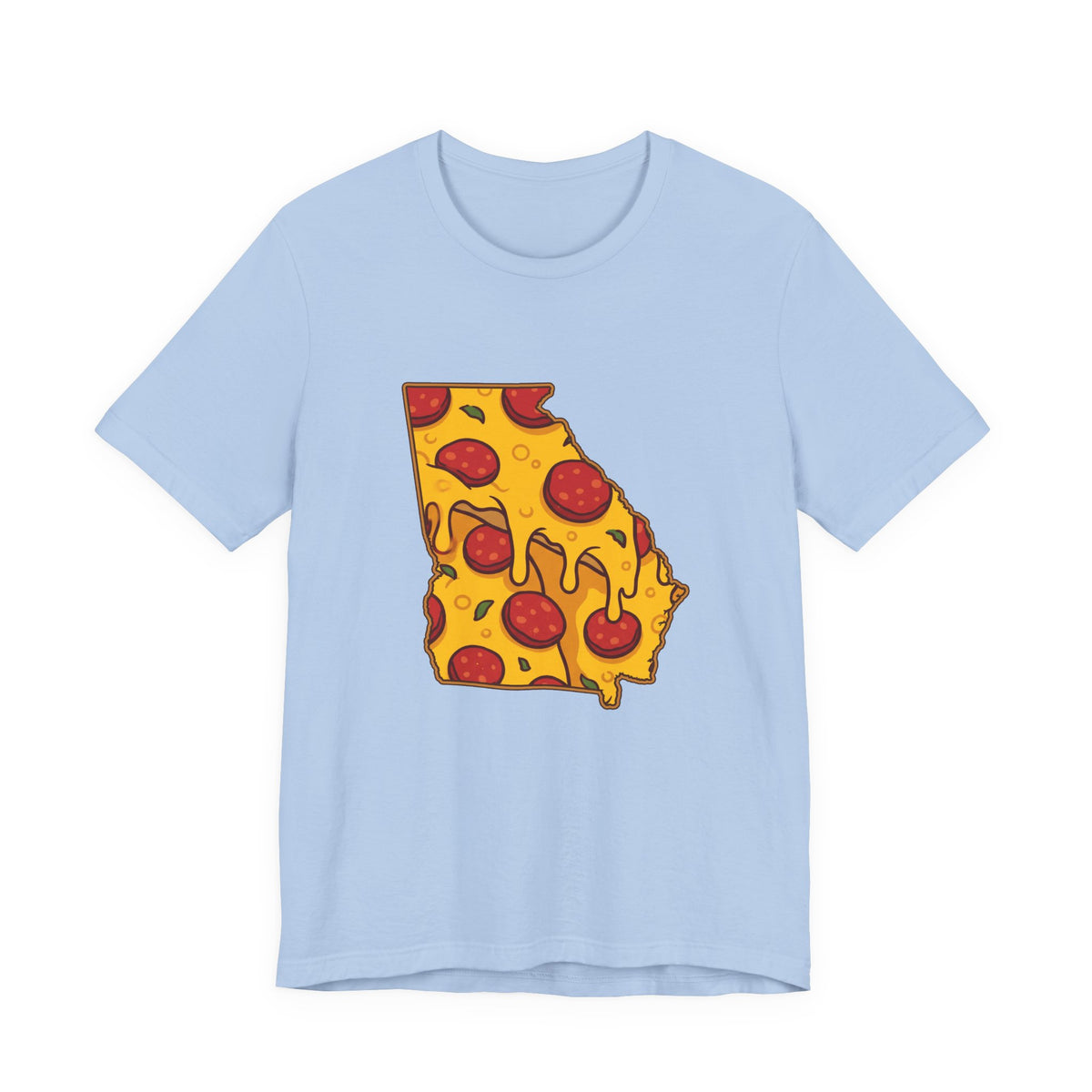 Georgia Pizza Map T-Shirt