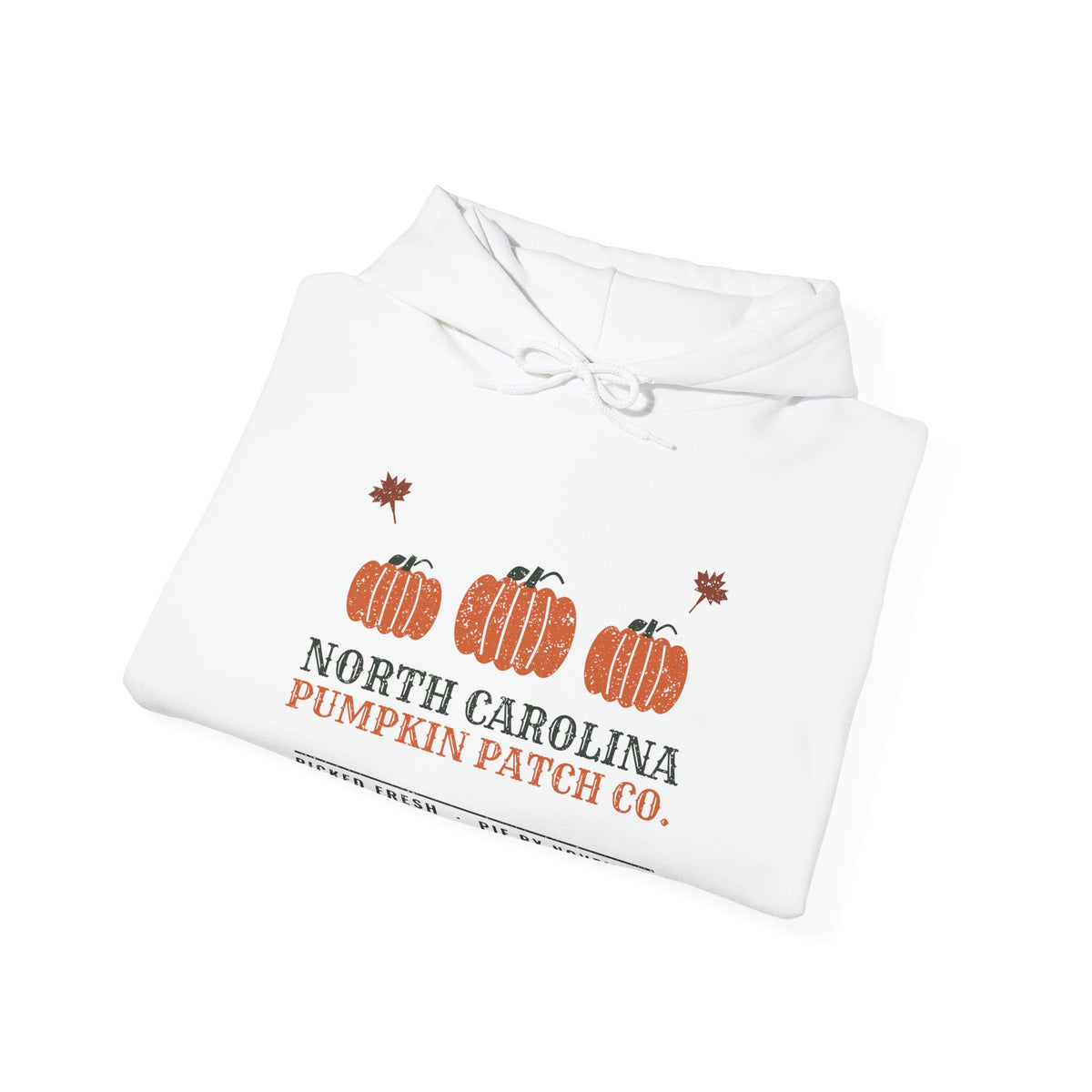 North Carolina Pumpkin Patch Co. Retro Hoodie