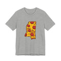 Mississippi Pizza Map T-Shirt