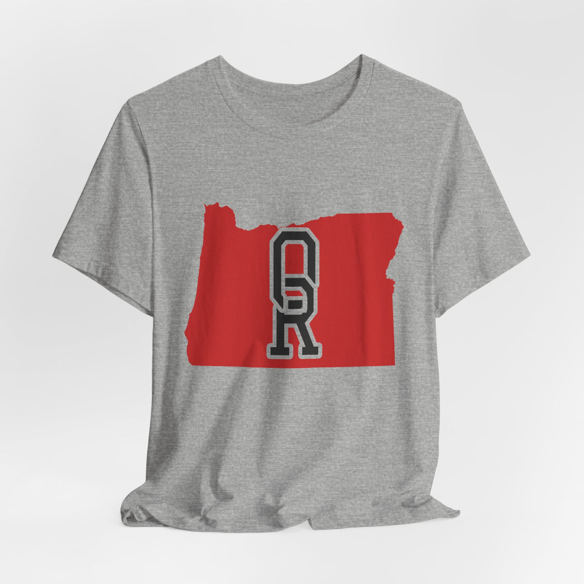 Oregon Varsity Monogram Map T-Shirt