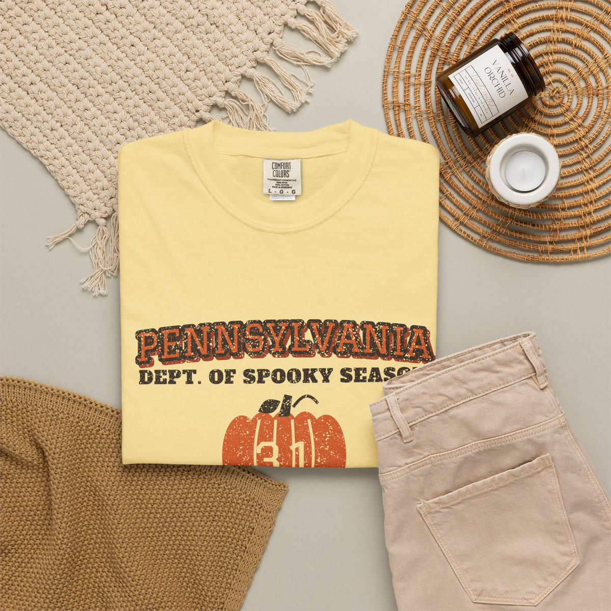 Pennsylvania Dept. of Spooky Season Varsity T-Shirt
